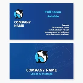 Casatka. Business Card Template