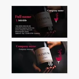 Wine Compnay busienss card