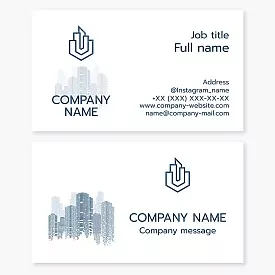 Real Estate Business Card Template