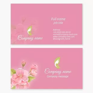 Beauty Business Card Template