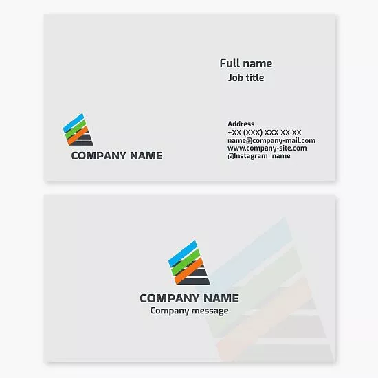 Generic Logo Business Card Template