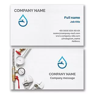 Plumbing Business Card