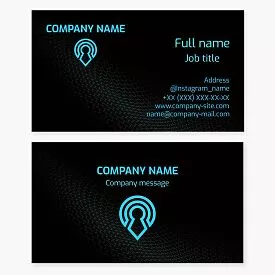 Professional Generic Business Card Template