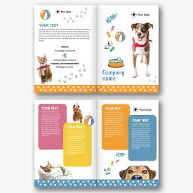 Veterinary Clinic Booklet Template