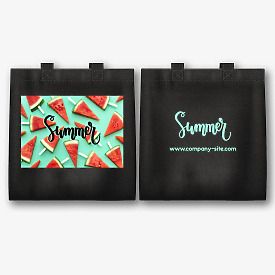 Shopper template with summer print