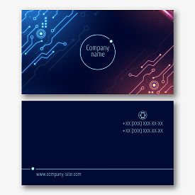 IT Security Specialist business card template