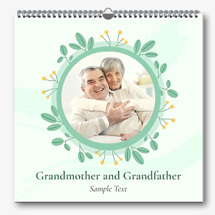 Grandparents Calendar Template